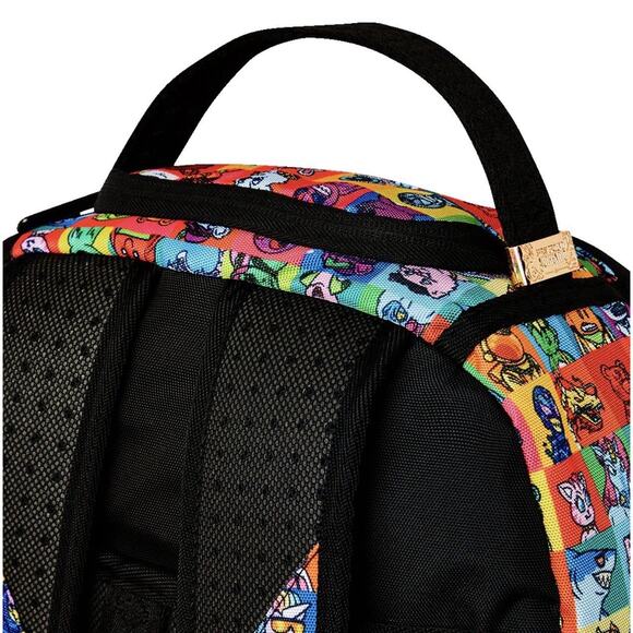 Sprayground Backpack Repeat Mayhem DLXSV Anime Skulls RARE NWOT - Picture 6 of 11